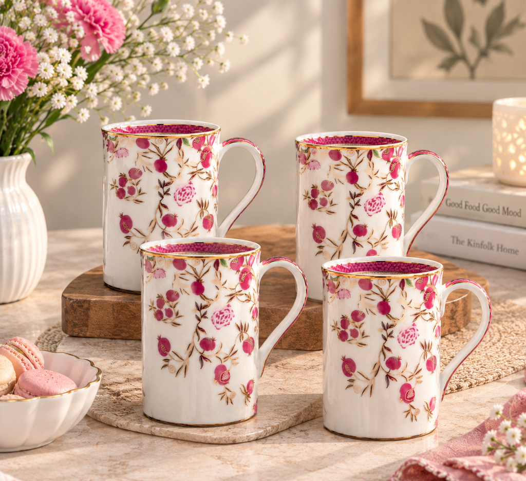 Anaar Design Mug Set of 6 – Celeste Artesano