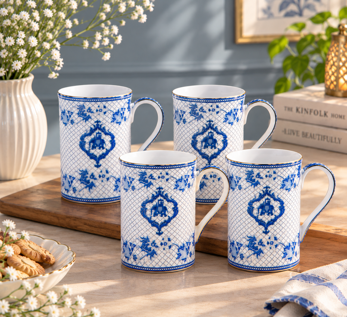 White Elephant Mug Set of 6 – Celeste Artesano
