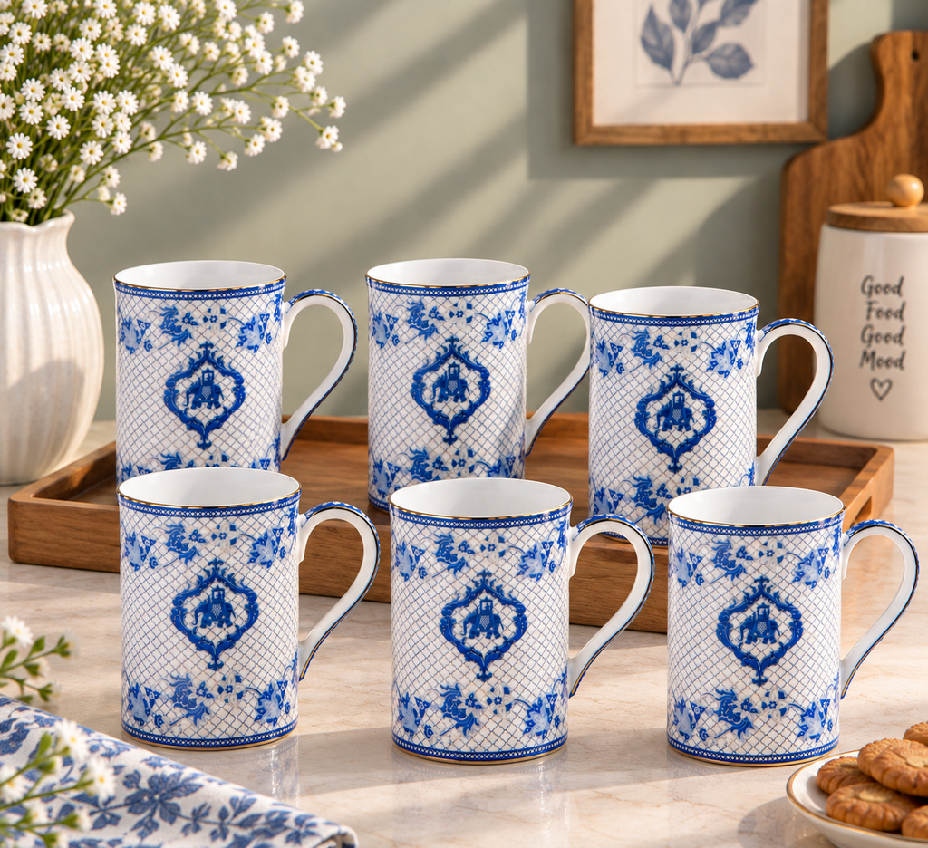 White Elephant Mug Set of 6 – Celeste Artesano
