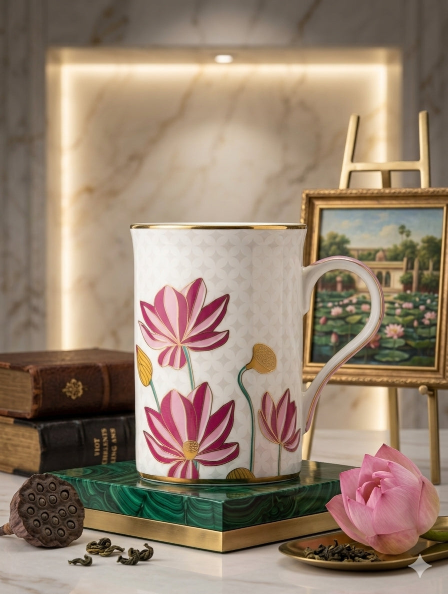 Lotus Mug Set of 6 – Celeste Artesano