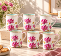 Lotus Mug Set of 6 – Celeste Artesano