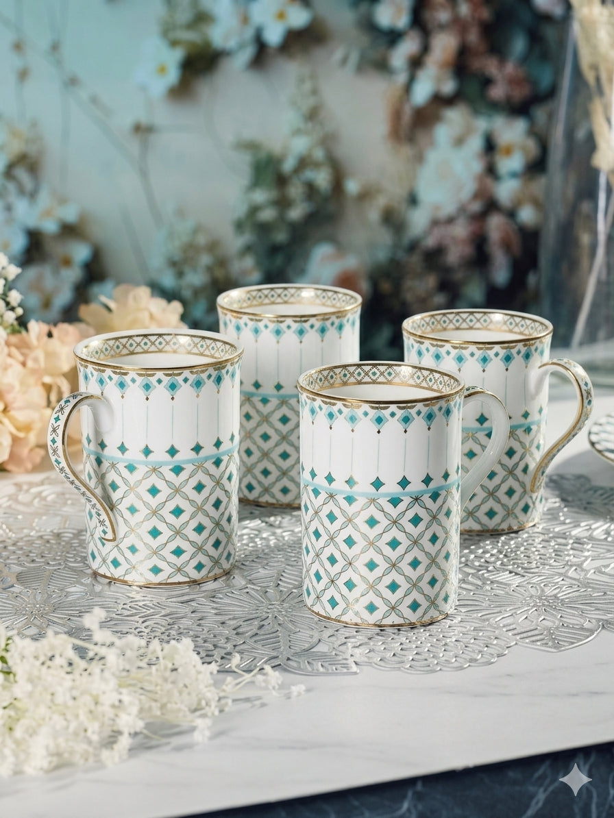 Mint Green Mug Set 6