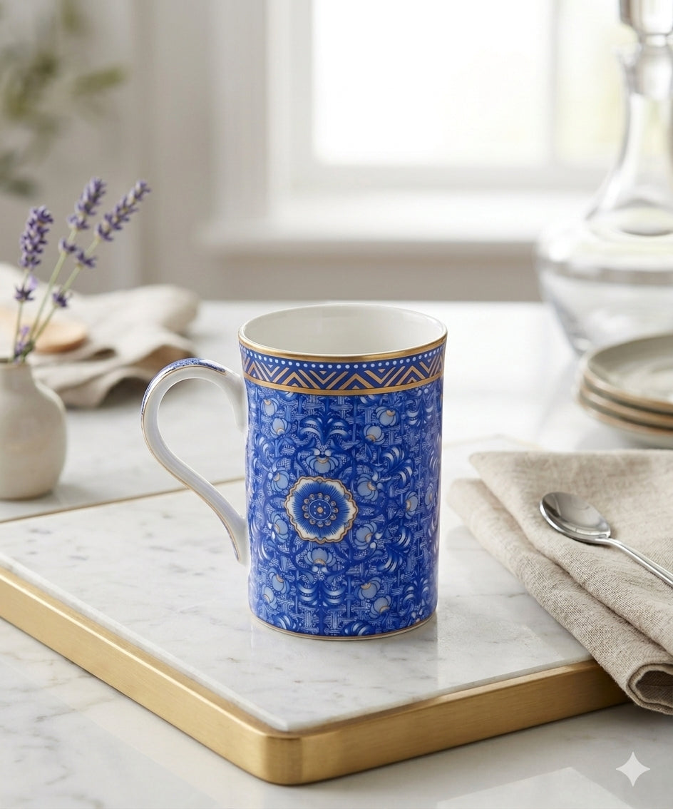 SOB Dark Blue Shade Mug Set of 6 – Celeste Artesano