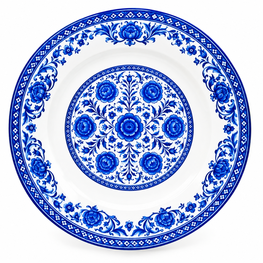Light Blue Shade Dinner Set